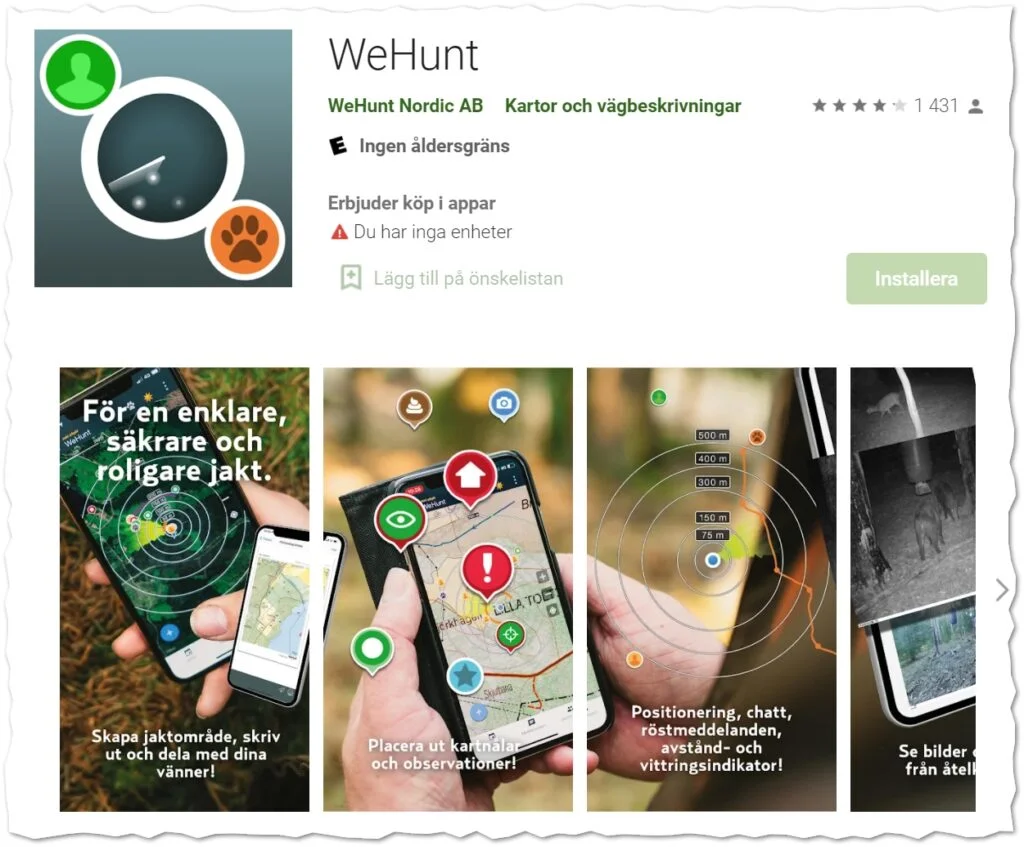 Wehunt GPS Android