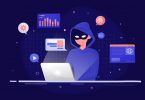 Bild pa en anonym hacker