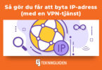 Byta IP adress