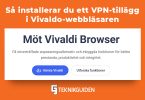 Installera vpn vivaldo
