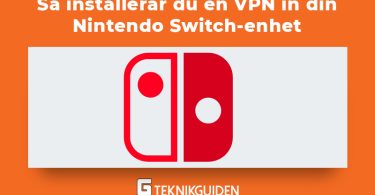 Sa installerar du en vpn i din switch enhet