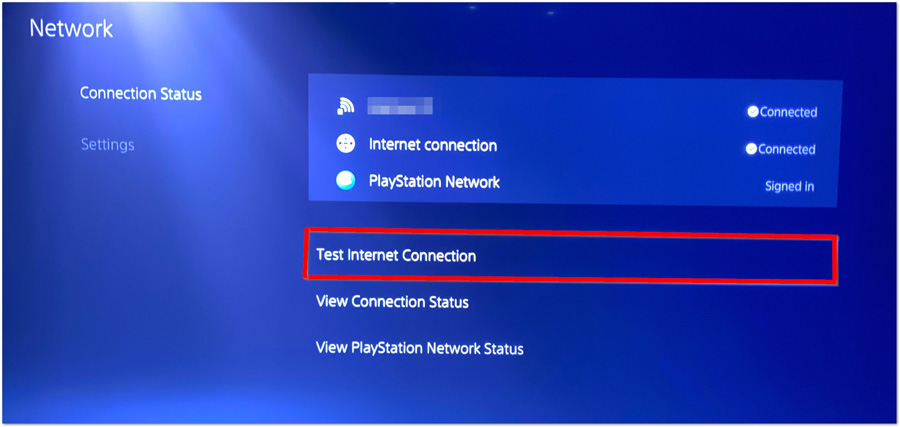 Testa internetuppkoppling