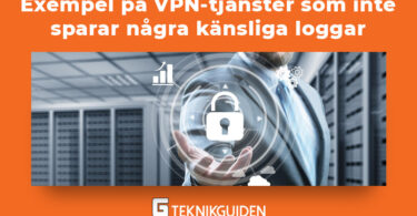 VPN som inte sparar kansliga loggar