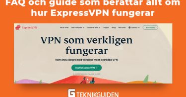 FAQ och guide om Expressvpn