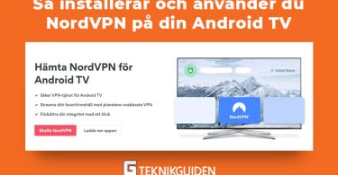 Nordvpn pa din androidtv