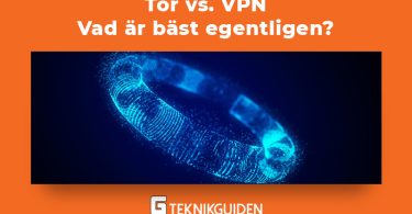 Tor vs VPN vad ar bast