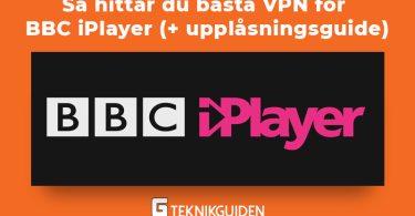 Sa hittar du basta vpn for BBC iPlayer