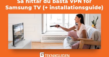 Sa hittar du basta vpn for samsung tv plus installationsguide