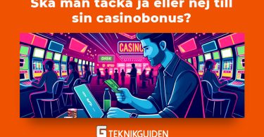Ska man tacka ja eller nej till